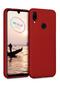 غطاء سيليكون باللون العنابي المطفأ لـ Xiaomi Redmi Note 7 Pro
