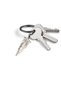 Orora Silver Color 35mm Fairycore Leaf Figure Keychain