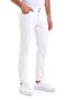 White Dynamic Fit Straight Cotton 5 Pocket Jeans
