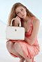 Floater Ecru Women's Shoulder Bag 05PO22K1701