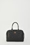 Black Monogram Women's Shoulder Bag 05PO23Y1734 - 3