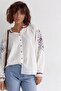 Women's New Season Ethnic Pattern Embroidered Vintage Shirt - 5