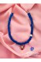Bodrum Glass Bead Serenay Glass Necklace Evil Eye Bead Necklace - 2