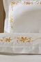 Nature Lover Nora Bamboo Embroidered Double Duvet Cover Set Yellow - 7