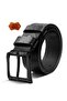 Genuine Buffalo Leather Denim Jeans with Black Belt. 4-Year Warranty.
