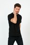 Men's Slim Fit Basic T-shirt 2-pack Black Gray - 2