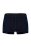 Lacivert 3'lü Paket Düz Boxer TMNAW20BX0063 - 4