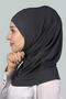 Ready Turban Practical Scarf Hijab Hijab - Prayer Cover - Smoked - 3