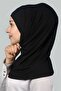 Ready Turban Practical Scarf Hijab Hijab - Prayer Cover - black - 2