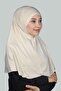 Set of Two Practical Scarf Ready Turban and Hijab Hijab Cap (XL) - Cream - 2