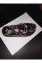 Women's Epin Heel Spur Slippers with Flowers