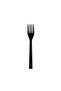 Black plastic cutlery for 25 people - 5