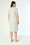Green Maternity and Maternity Nightgown Set - 4