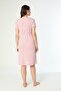 Pink Maternity and Maternity Nightgown Set - 4