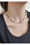 Flower shaped women's bead necklace - 3