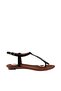 Black Women's Sandals B548393509 - 6