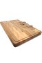 Beech Cutting Board Handmade Presentation Board BBQ Cutting Board - 4