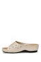 164390 Beige Comfortable Sole Women's Slippers - 3