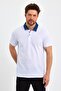 2134 Denim Collar Buttoned Premium Short Sleeve T-shirt - 2