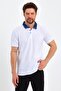 2134 Denim Collar Buttoned Premium Short Sleeve T-shirt - 7