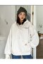 Unisex Star printed hooded oversize sweatshirt - 2