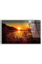 Unbreakable Glass Sunset Landscape Painting
