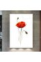 Unbreakable Glass Collage Drawing Red Rose Painting