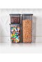 Set of 3 Square Food Storage Containers with Vacuum Silicone Lid - Anthracite - 5