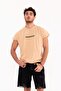 Crew Neck Pocket Short Sleeve Yellow T-shirt