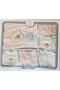 11-Piece BABY GIRL HOSPITAL EXIT WITH BEAR EMBOSSED STRIPES