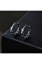 Sailor Rope Design Thin Hoop 316L Stainless Steel Unisex Earrings