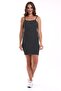Women's Camisole Thin Strap Striped Summer Saran Knitwear Dress