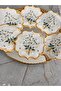نموذج ديزي منديل تقديم القهوة المطرز المكون من 6 قطع - 3
