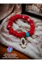 Glass Basement Bead Charm Evil Eye Bead Bracelet Evil Eye Beaded Bracelet - 3
