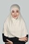 Set of Two Practical Scarf Ready Turban and Hijab Hijab Cap (XL) - Cream