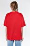 Women's Blue Logo Printed Red T-Shirt 1600843 -82054 - 4