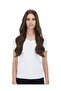 Dark Auburn Wavy Half Moon Set - Heat Resistant Snap Hairpiece Set - 3