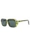 The Squared Leopard Polarized Unisex Sunglasses