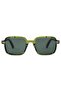 The Squared Leopard Polarized Unisex Sunglasses - 2