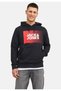 Hoodiepullover corp logo Hooded tops with tunnelzug, kängurutasche and label-print - 5