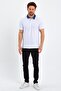 2134 Denim Collar Buttoned Premium Short Sleeve T-shirt - 8