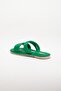 Women's Green Daily Comfortable Stylish Pool Beach Indoor Slippers - 6