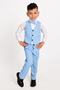 Boy's Suit 3-Button Tuxedo with Vest and Bow Tie