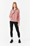 PATTERNED SWEAT TOP WITH COLLAR ZIPPER - 4