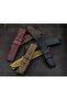 Red 22mm Genuine Leather Watch Band - 5