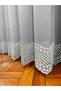 Rotterdam Skirt Patterned 1 to 3 Tight Pleated Tulle Curtain - 2