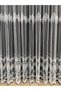 Eco 8047 Patterned 1 to 2.5 Medium Pleated Tulle Curtain - 7