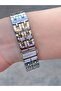 Roman Numeral Stoned Women's Wristwatch - 3