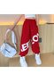 Digital Printed Cotton Sleeveless Keep Love Printed Summer Girls Crop Tracksuit Set - 2