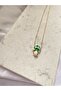 Green Color Murano Glass Turtle Necklace - 3